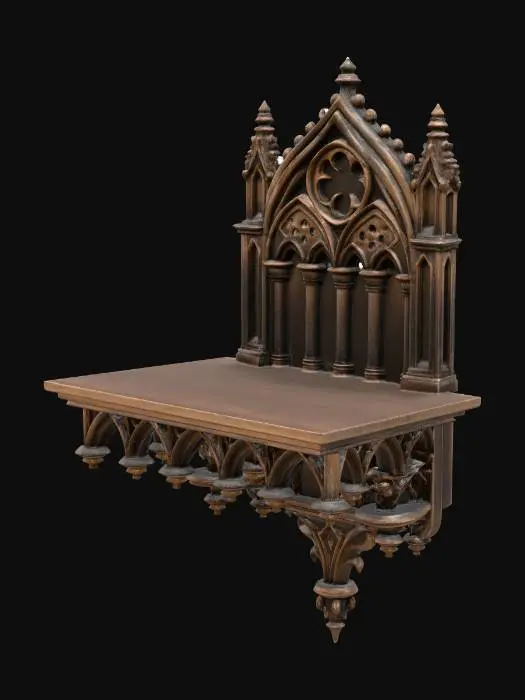 3D model for Gothic Revival Shelf