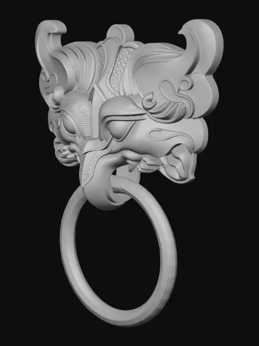 3D model for Ancient Beast Knocker