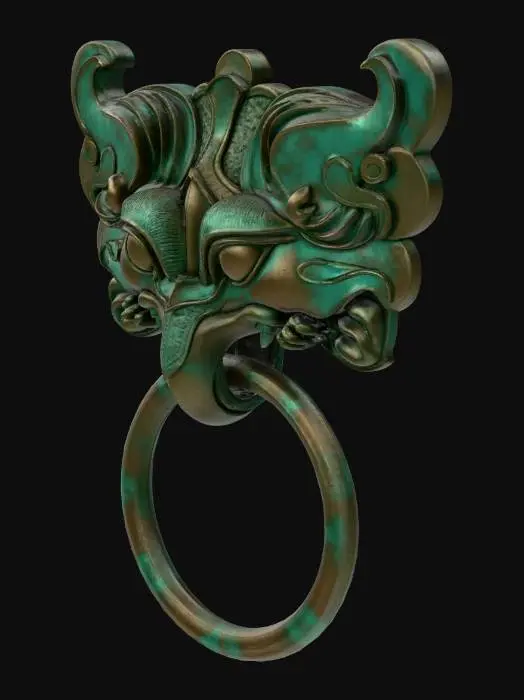 3D model for Ancient Beast Knocker