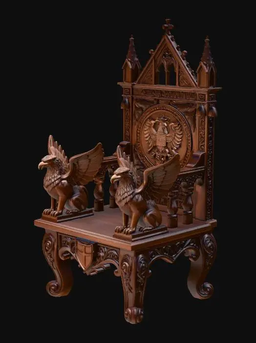 3D model for Throne of the Griffins