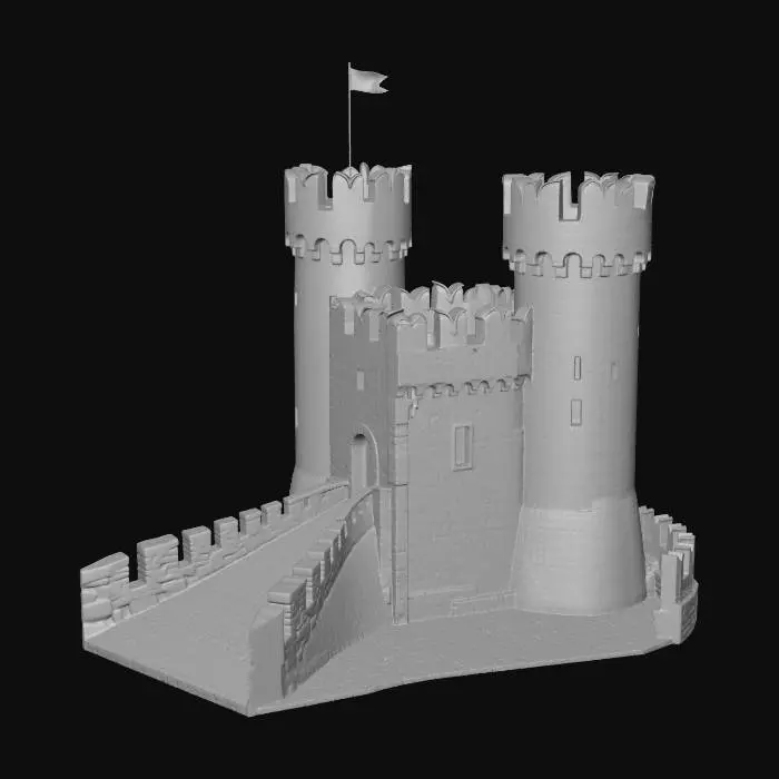 3D model for Gate of the Misty Citadel