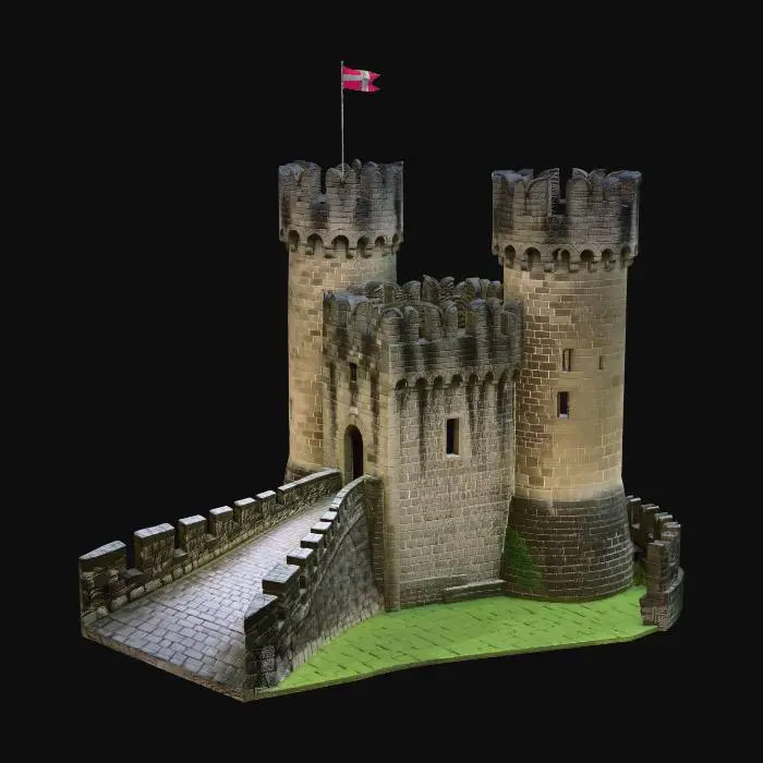 3D model for Gate of the Misty Citadel
