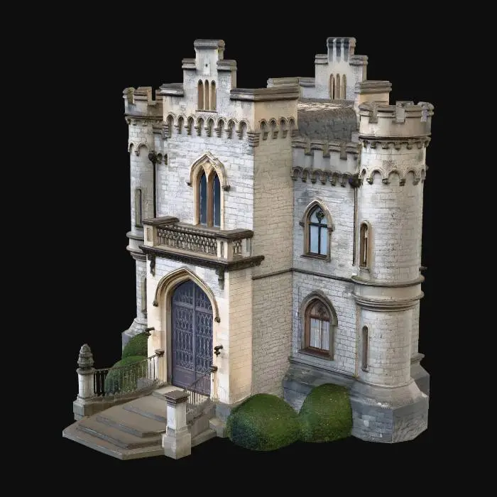 3D model for Gothic Revival Manor