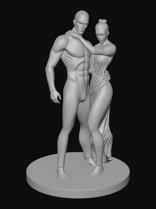 3D model for Diabolik Duo