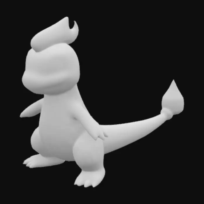 3D model for Quiero a Charmander de Pokemon