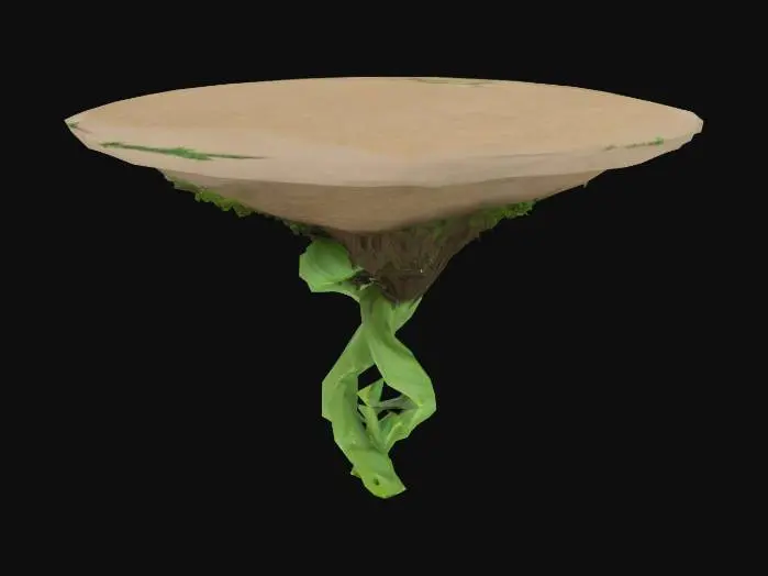 3D model for Floating Arboretum