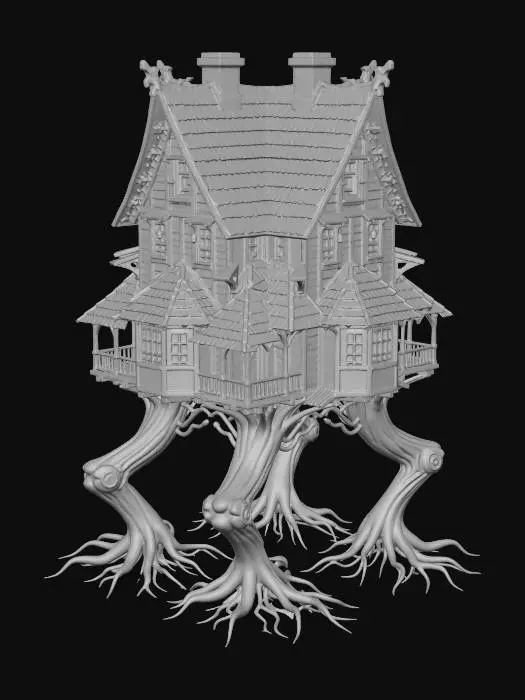 3D model for Enchanted Woodland Abode