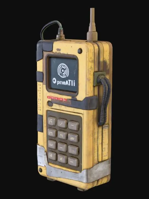 3D model for Retro Tech Communicator