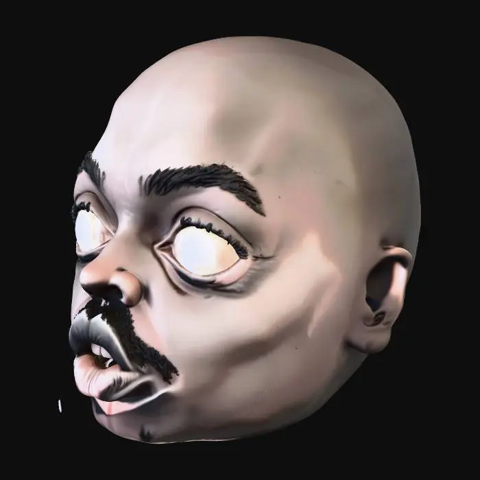 3D model for Ethereal Gaze