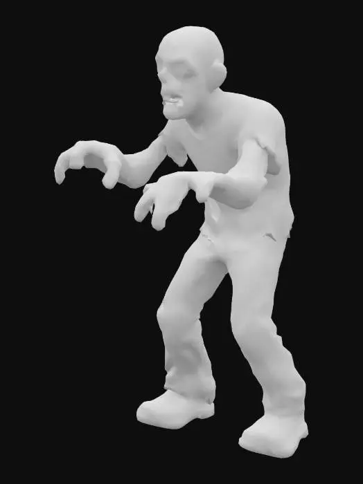 3D model for Zombie in Rags