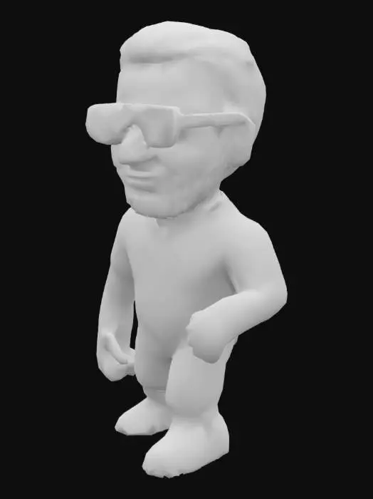3D model for RCB Bobblehead