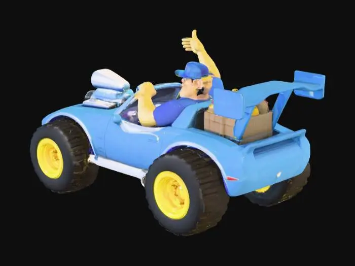 3D model for Delivery_Racer_1028195511_generate