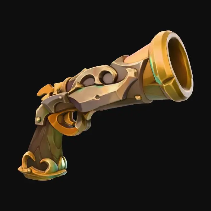 3D model for Golden Blunderbuss