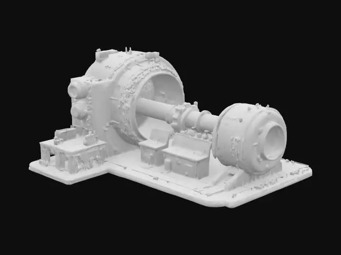 3D model for large hadron collider