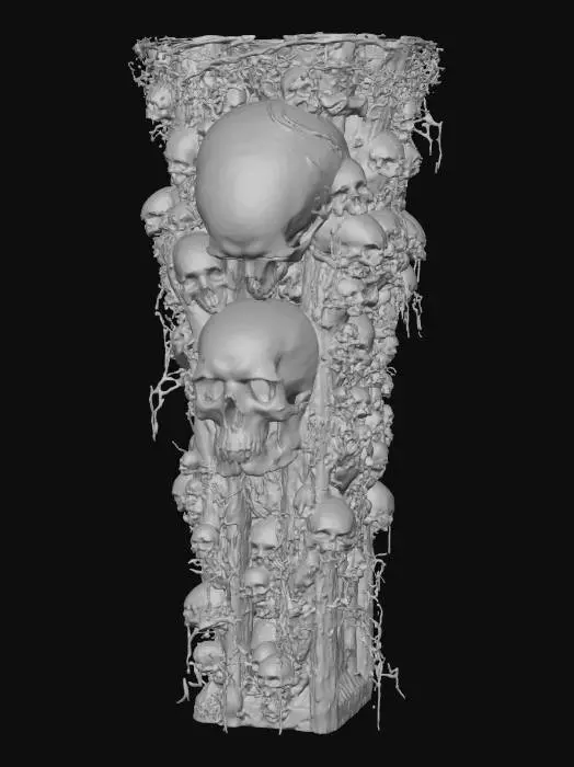 3D model for #Halloween2025#, Eternal Remains