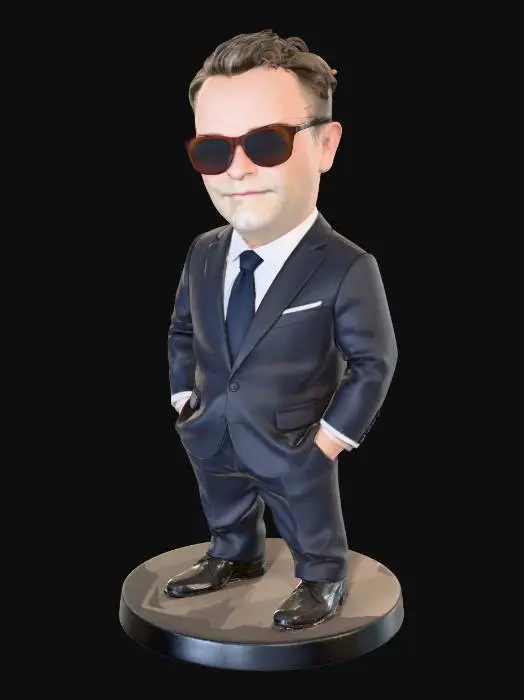 3D model for Sunglass Suit Statuette