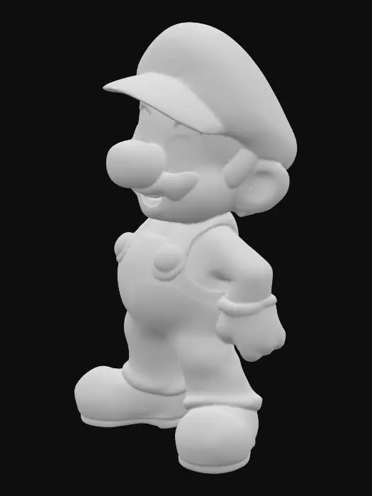 3D model for Super Mario Winking