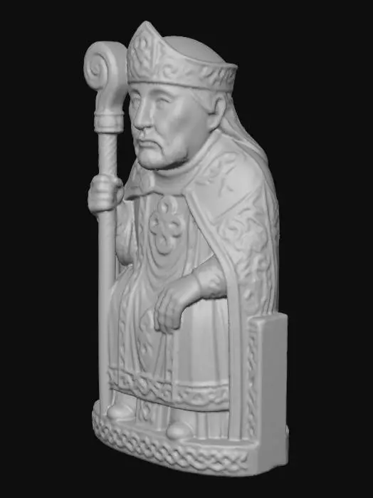 3D model for Celtic Bishop Chess