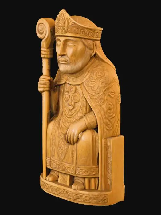 3D model for Celtic Bishop Chess