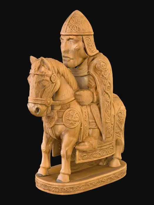3D model for Celtic Knight Chess