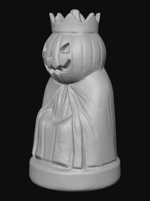 3D model for Pumpkin King, #Halloween2025#
