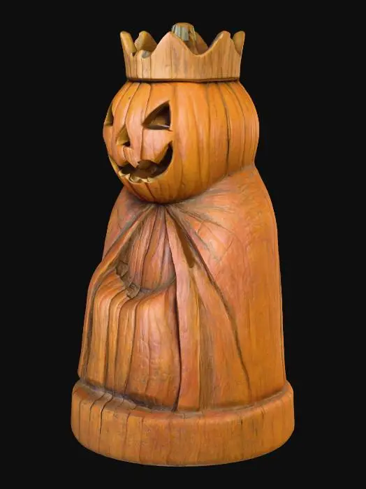 3D model for Pumpkin King, #Halloween2025#