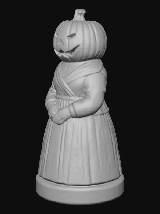 3D model for Pumpkin Queen, #Halloween2025#