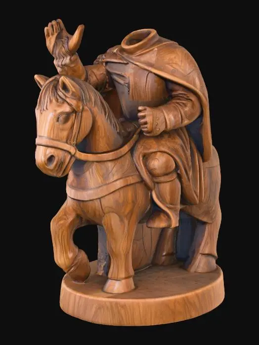 3D model for Headless Rider, #Halloween2025#