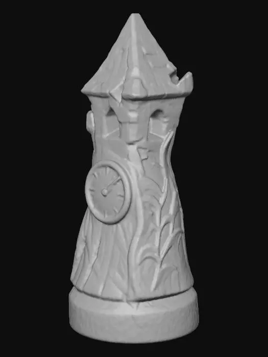 3D model for Timeless Tower, #Halloween2025#