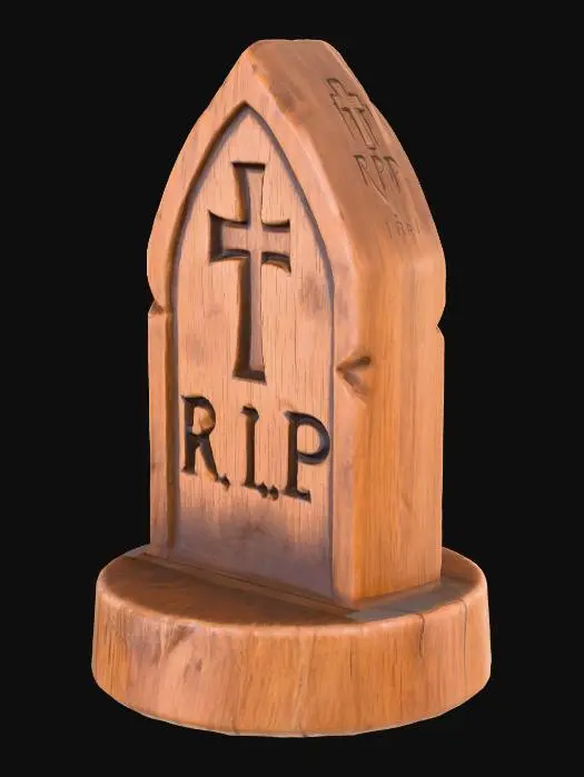 3D model for Tombstone Carving, #Halloween2025#