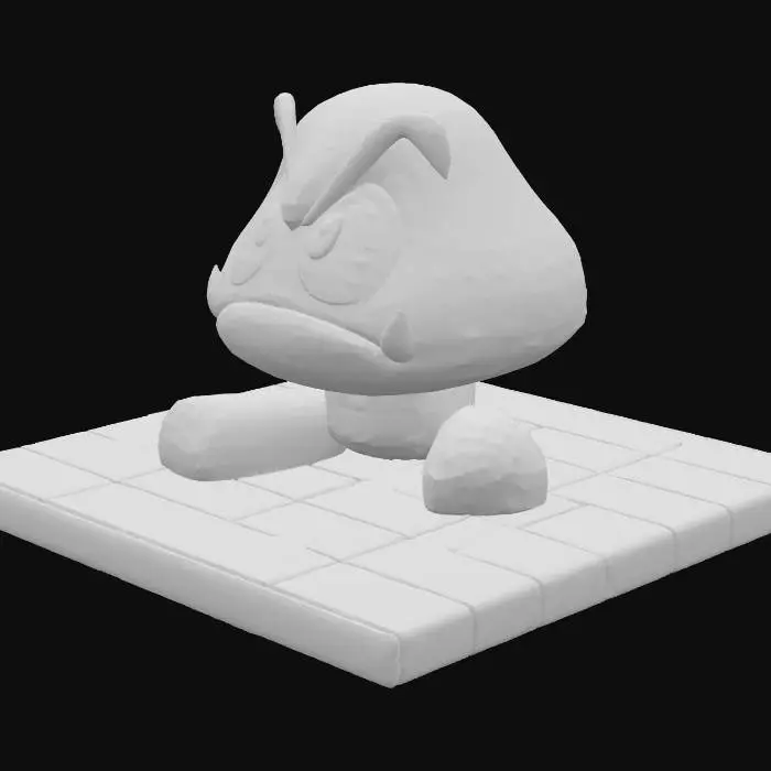 3D model for Goomba Character