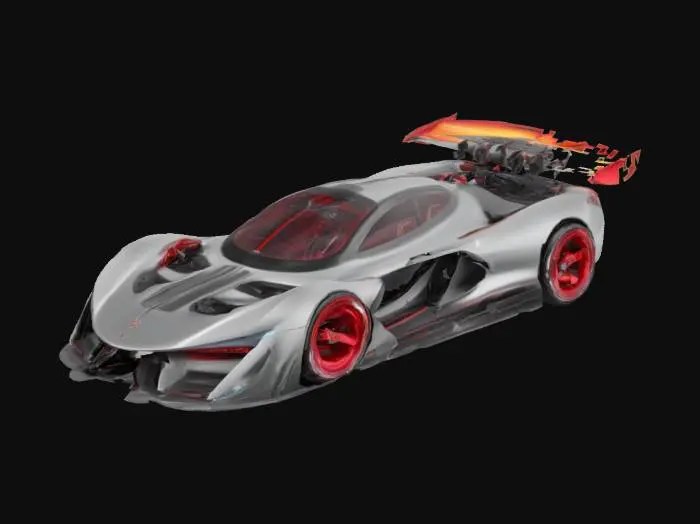 3D model for Hot Wheels Future Racer