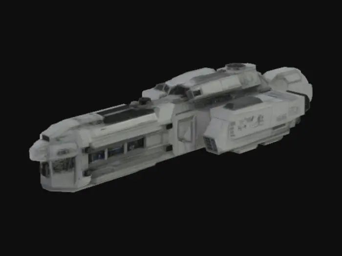 3D model for USS Adam Transport Starship