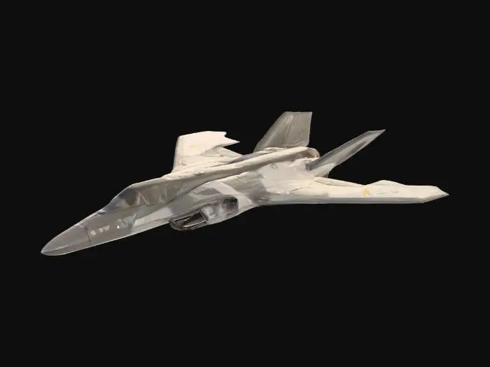 3D model for Futuristic Jet