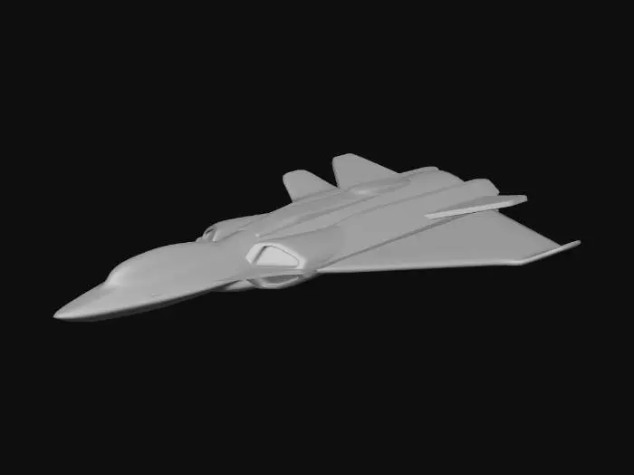 3D model for KW fighter