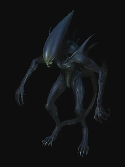 3D model for Alien xenomorph deacon