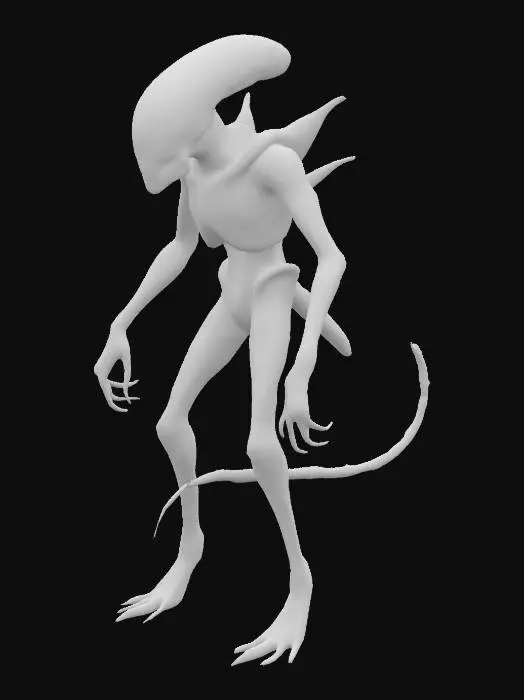3D model for Xenomorph