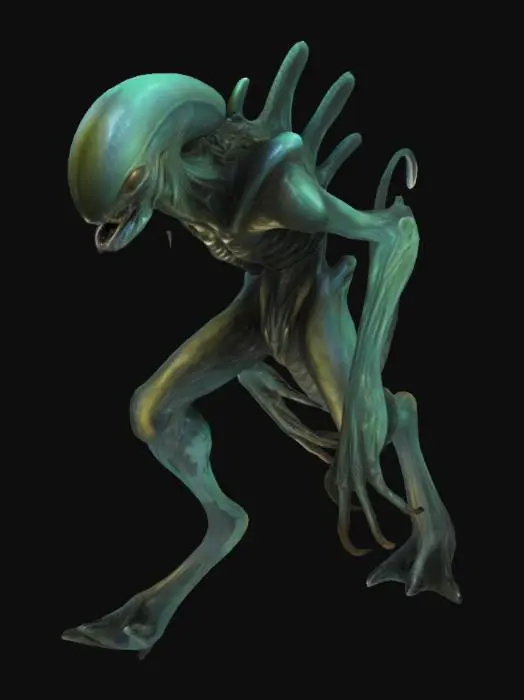 3D model for Alien Stalker
