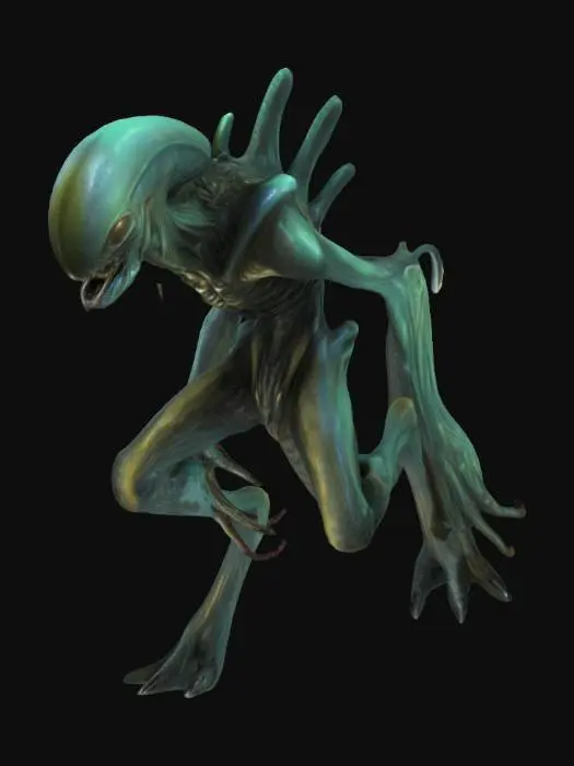 3D model for Alien Stalker