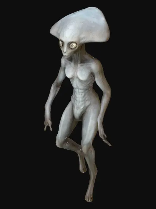 3D model for ID4_female_harvester_drone