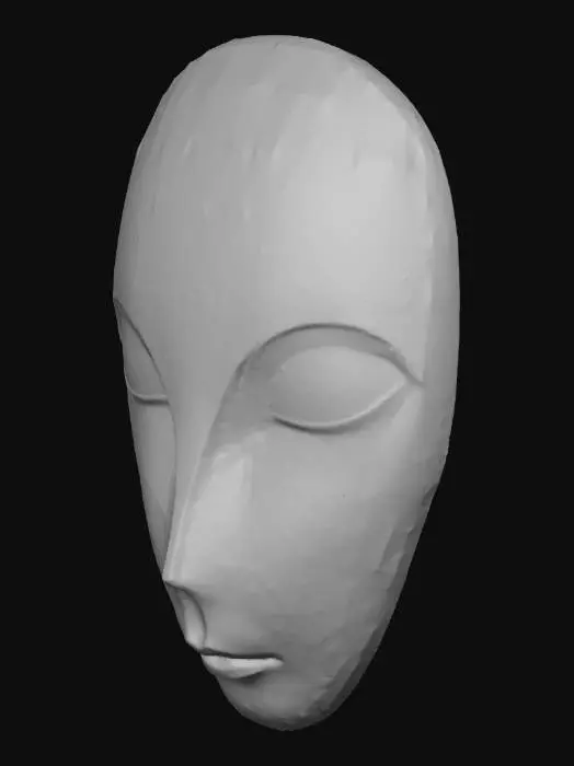 3D model for Desert Faceplate