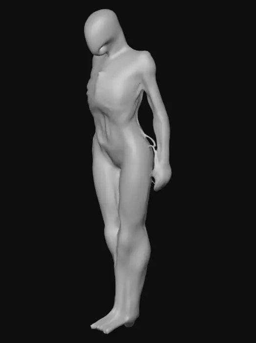 3D model for xeno humanoid