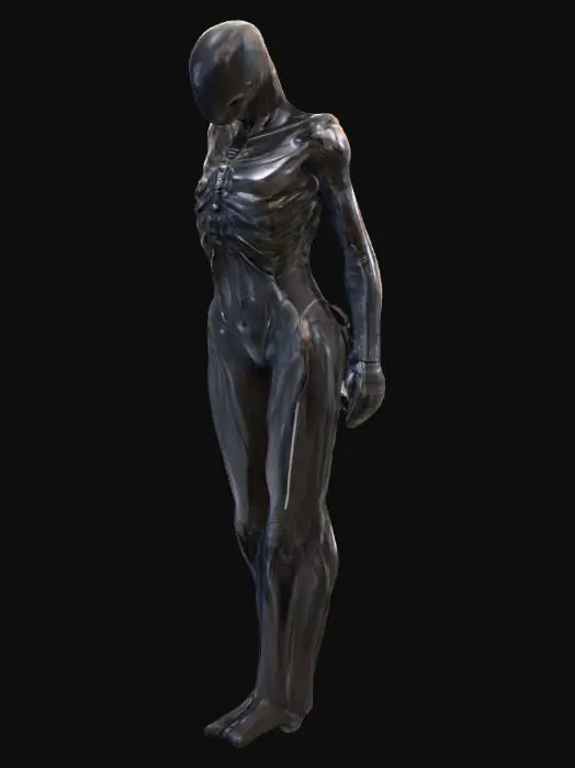3D model for xeno humanoid