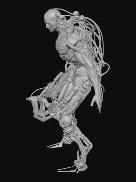3D model for Virus Cybernetic Rebirth