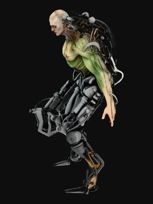 3D model for Virus Cybernetic Rebirth