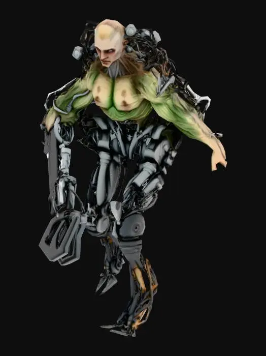 3D model for Virus Cybernetic Rebirth