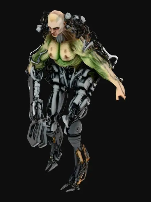 3D model for Virus Cybernetic Rebirth