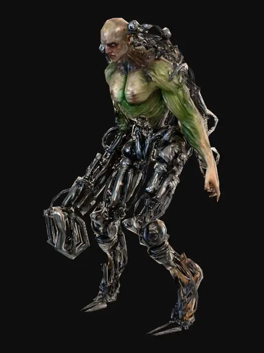 3D model for Virus Cybernetic Rebirth