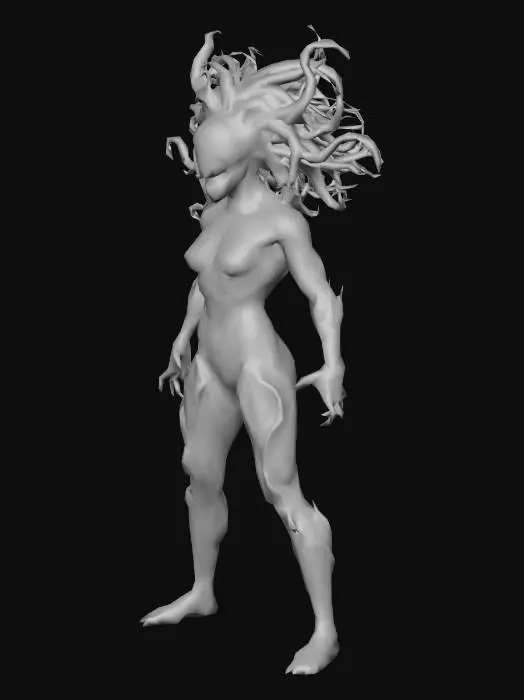 3D model for Scream Symbiote