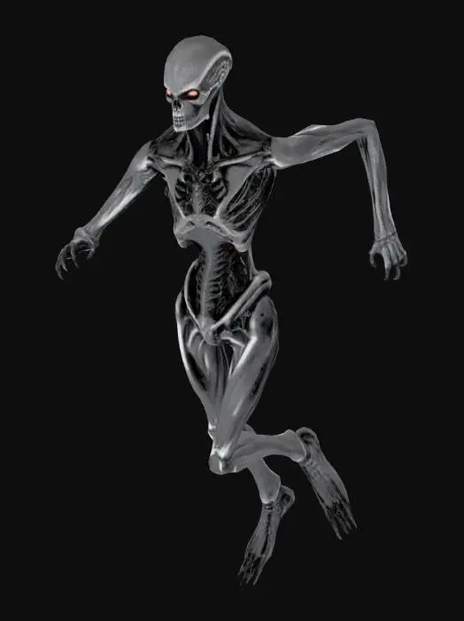 3D model for Xeno-XT-9 Terminator Endoskeleton